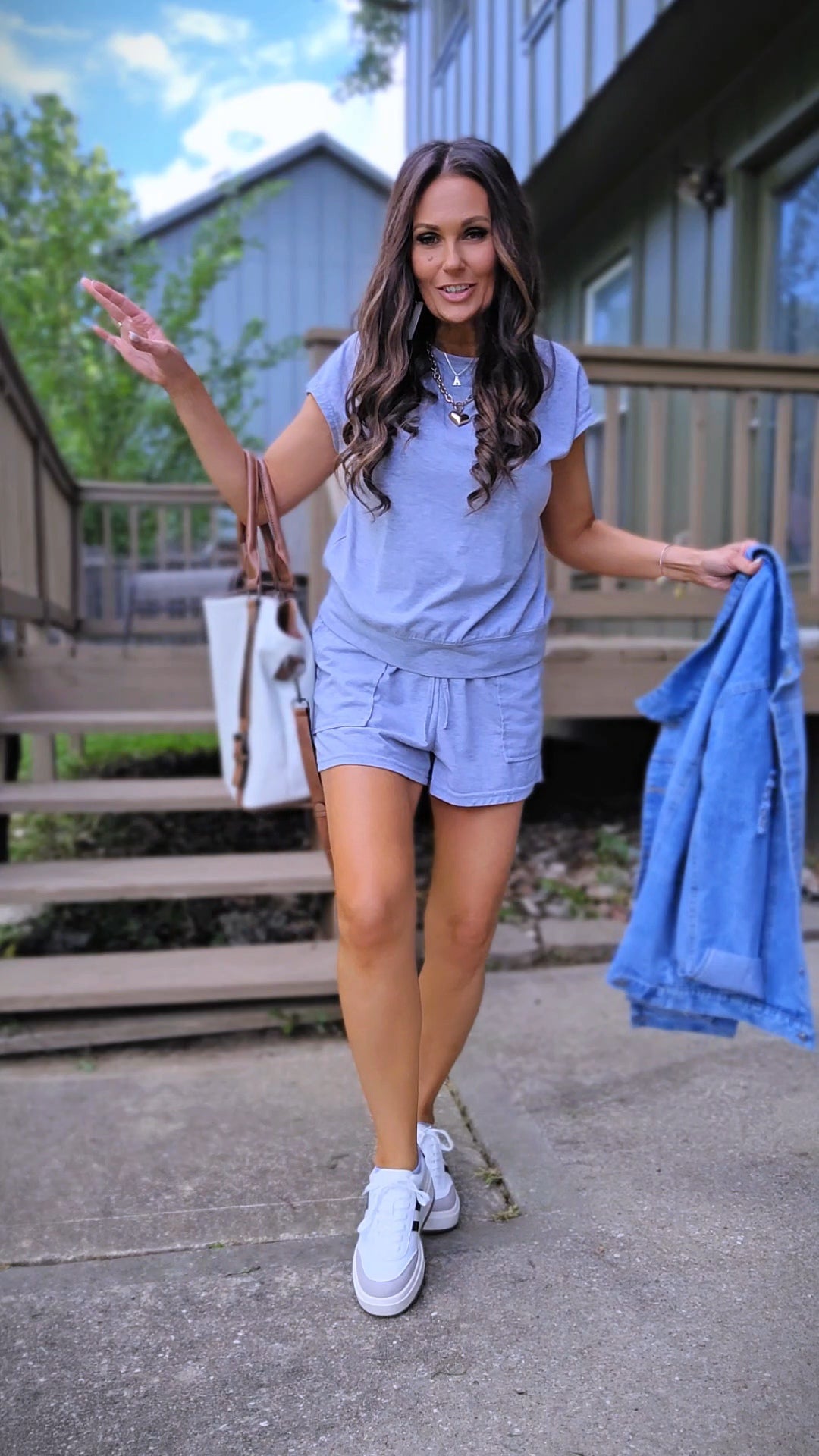 Cap Sleeve Lounge Set
