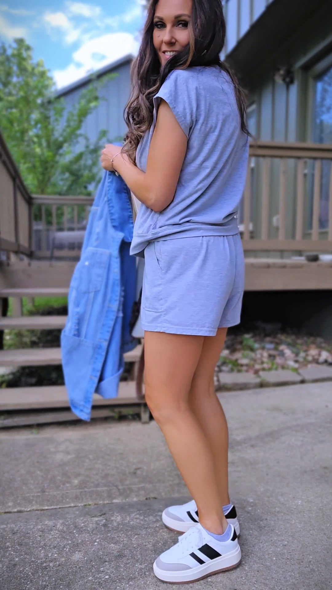 Cap Sleeve Lounge Set