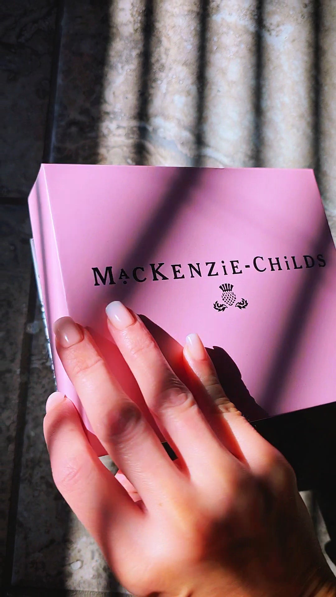 MacKenzie Childs Alice in Wonderland Mug