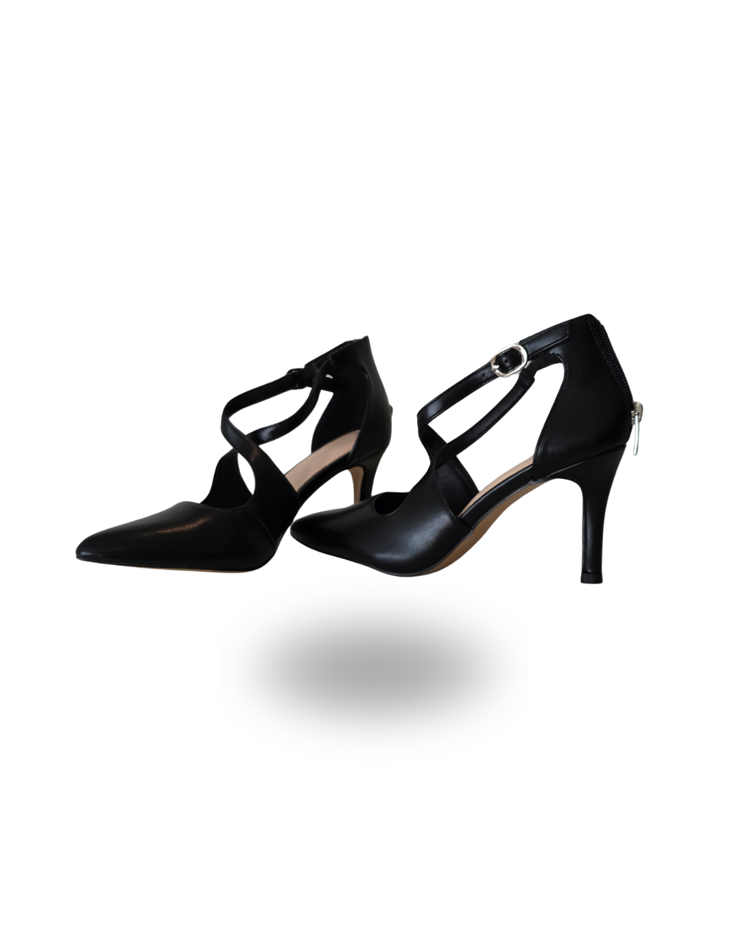 D'Orsay Zip up Stiletto